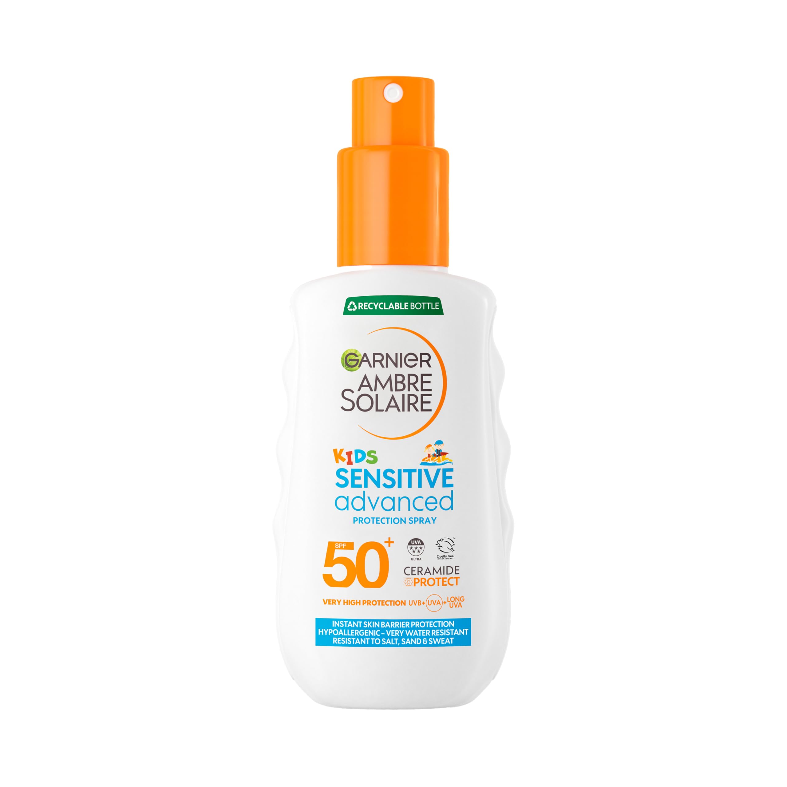 Garnier Ambre Solaire Sun Cream SPF 50+ Sensitive Advanced Kids 150ml