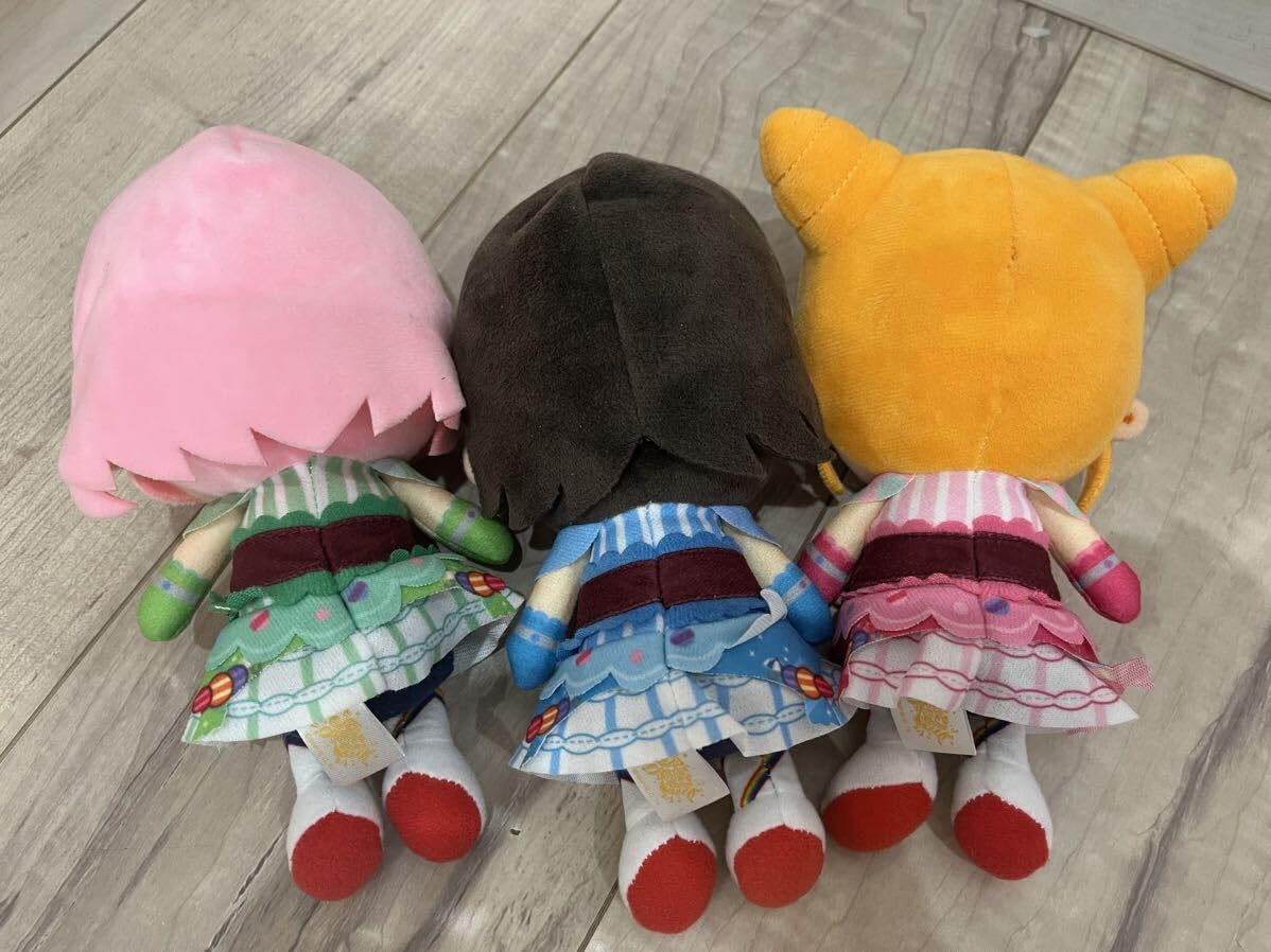 アイカツ chibiぬいぐるみ ぽわぽわプリリン 3体セット