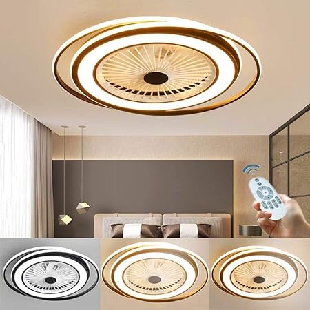 Deckenventilator Mit Beleuchtung Fan LED Deckenleuchte Moderne Licht