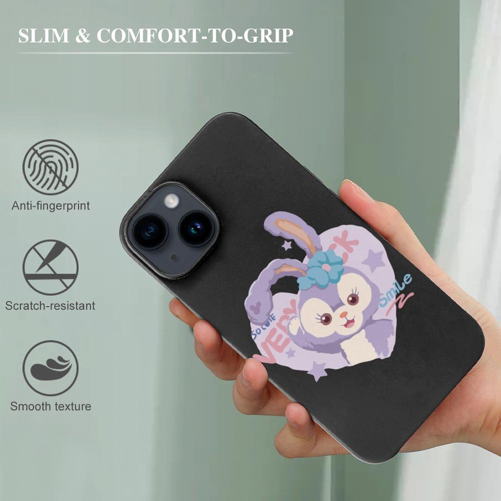 ユカリ　ダッフィーフレンズ iPhone 15 Pro Max ケース ユカリ ダッフィーフレンズ iPhone 15 Pro Max ケース ユカリ