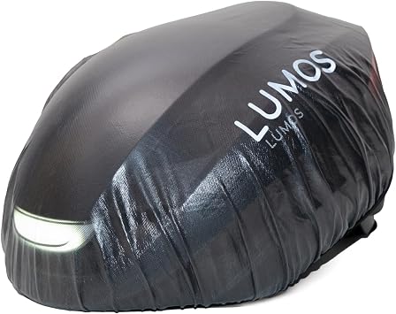 Lumos Helmet Cover with Reflective Strip Waterproof, Lightweight, Quick-Dry Shell for Bike Helmets Cycling Rain Cover