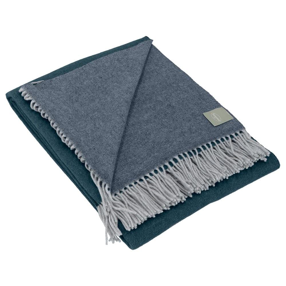 Plaid Somma Gold Pineta cm.130x180 incluse frange (40%lana + 25%viscosa +25%poliamide +10%cashmere)
