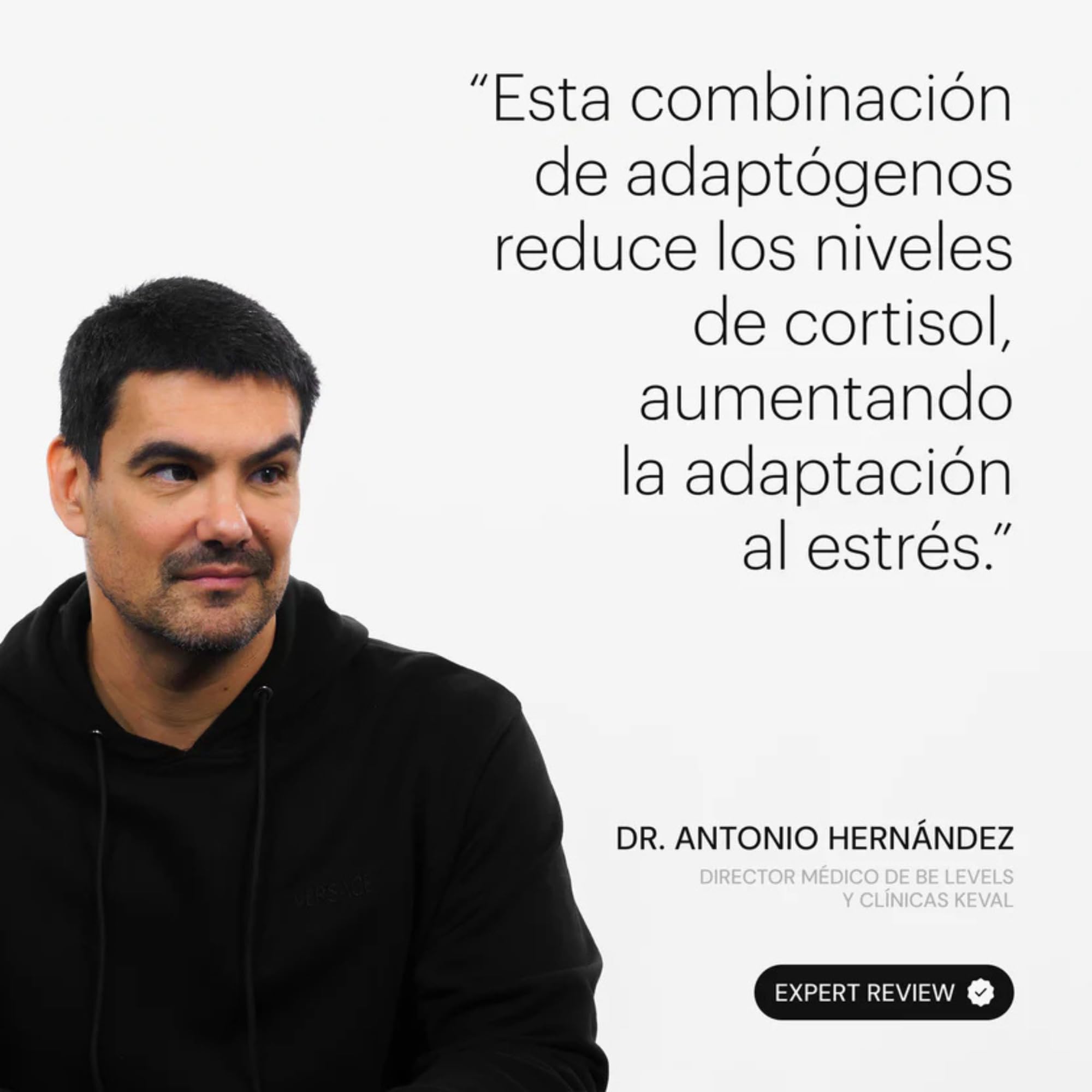 Ashwagandha y Magnesio Soporte para el Cortisol + Vitamina B6 + Ginkgo Biloba + Reishi - Nootrópicos Naturales para Promover Calma + Memoria y Concentracion 60 Cápsulas Veganas | be calm - be levels