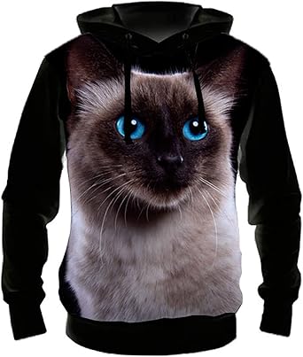 funny cat moletom com capuz