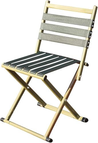 Folding Camping Chair, Folding Outdoor Chair - Portable Fishing Chair | Lightweight Foldable Chair for Garden, Tailgating, Camping, Deck, Beach, Sports, BBQ