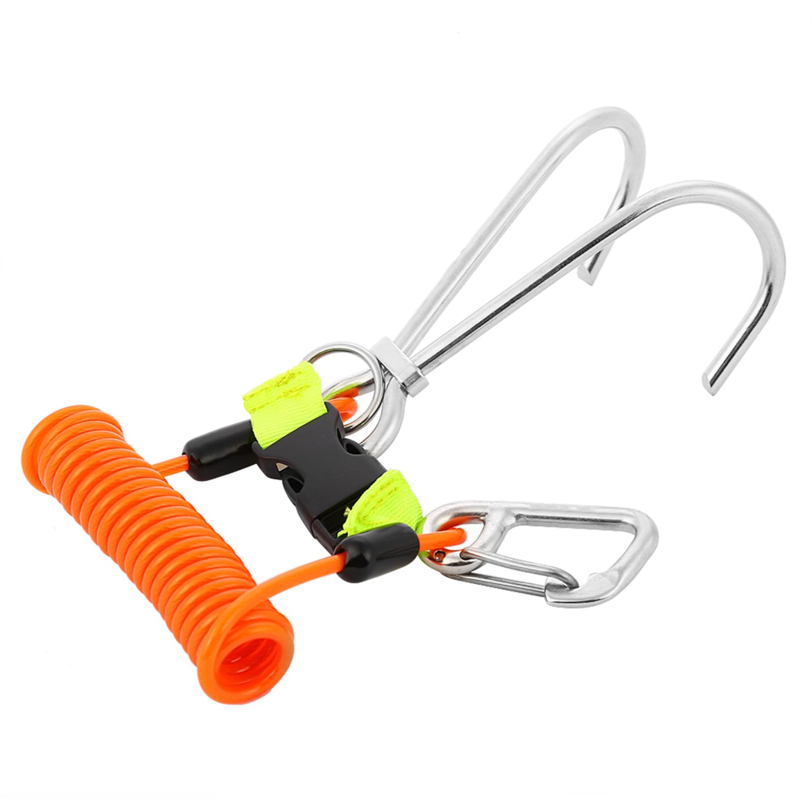Leapiture Scuba Diving Hook Dive Anchor Scuba Hook Underwater Anchor for Drift Diving Scuba Divers and Underwater ActivitiesScuba Diving Hook (Orange)