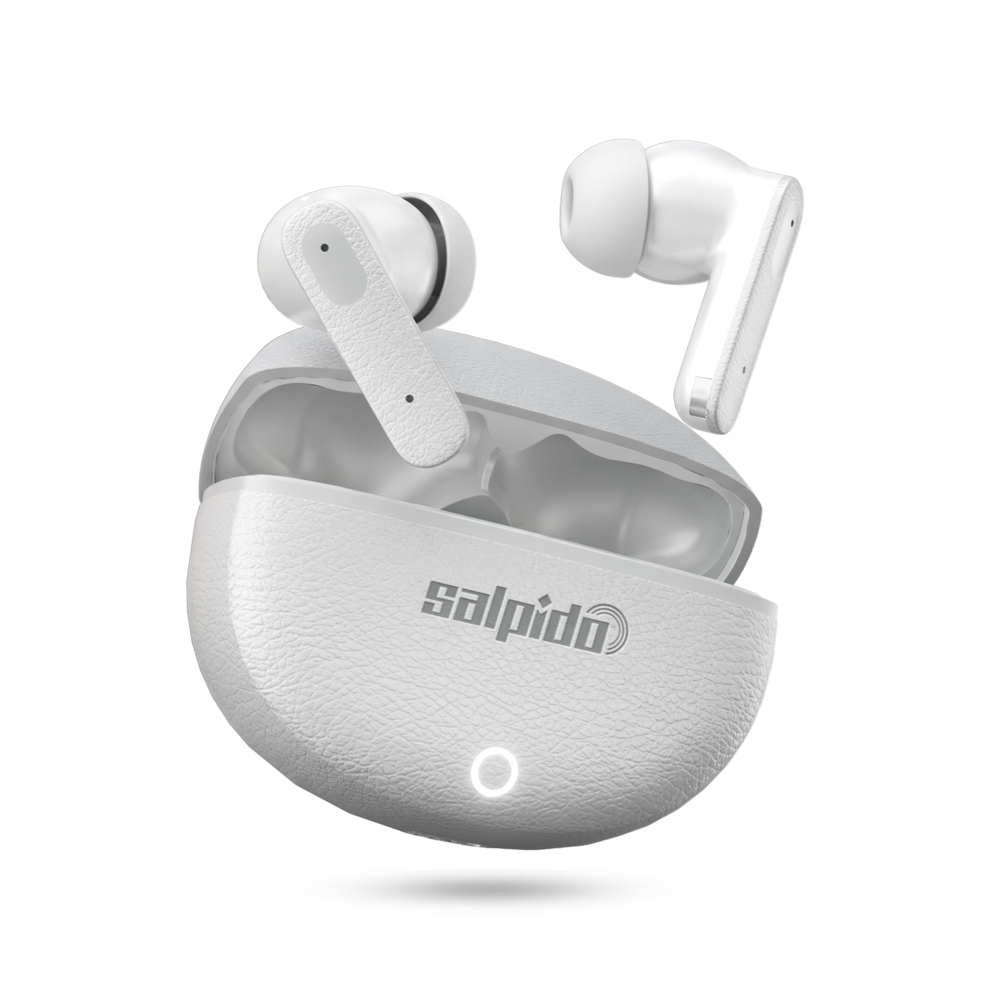 Earwaves S66 Bluetooth 5.55 TWS Earbuds with 24H Playback, 13mm Drivers, ENC HD Calling, Touch Controls and Type-C Charging (White)-picture-24