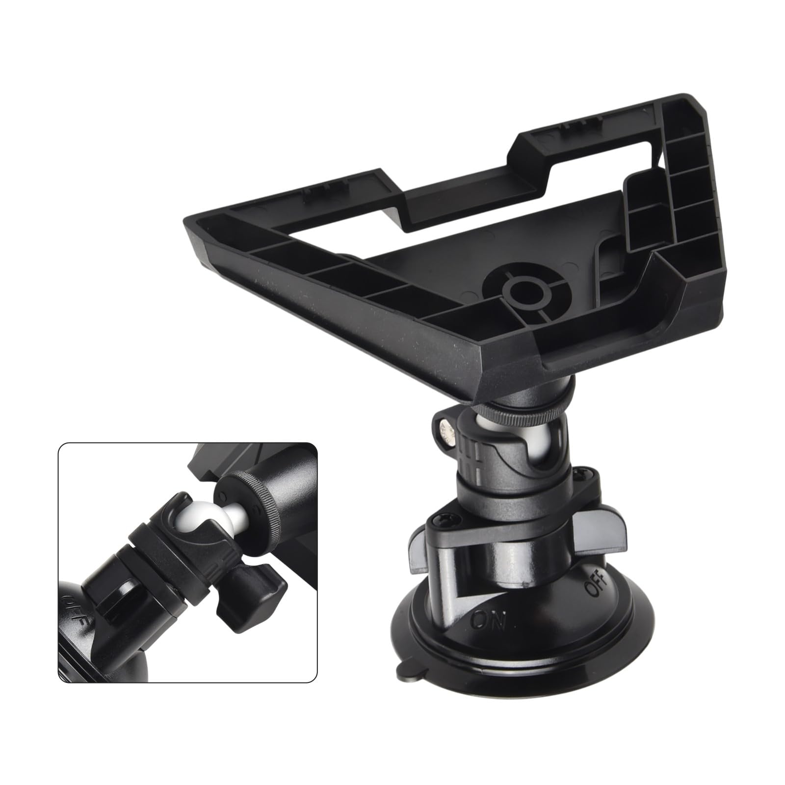 Soporte de montaje giratorio con ventosa para Mini, para soporte de aleación de aluminio ajustable de 360 grados para RV, barco, vehículo, vidrio