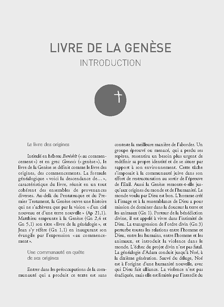 La Bible - Traduction officielle liturgique – cuir marron