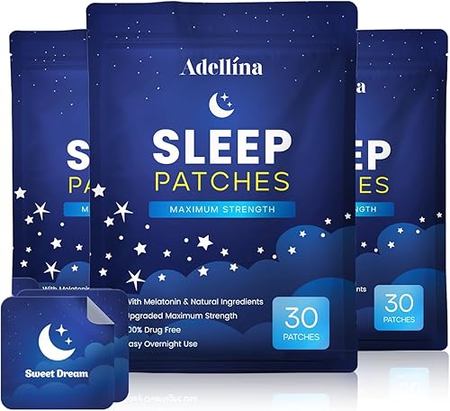Miniatura 7 de Parches para dormir para adultos extra fuertes: apoyo para dormir para hombres y mujeres - Mejor alternativa natural para dormir libre de crueldad,