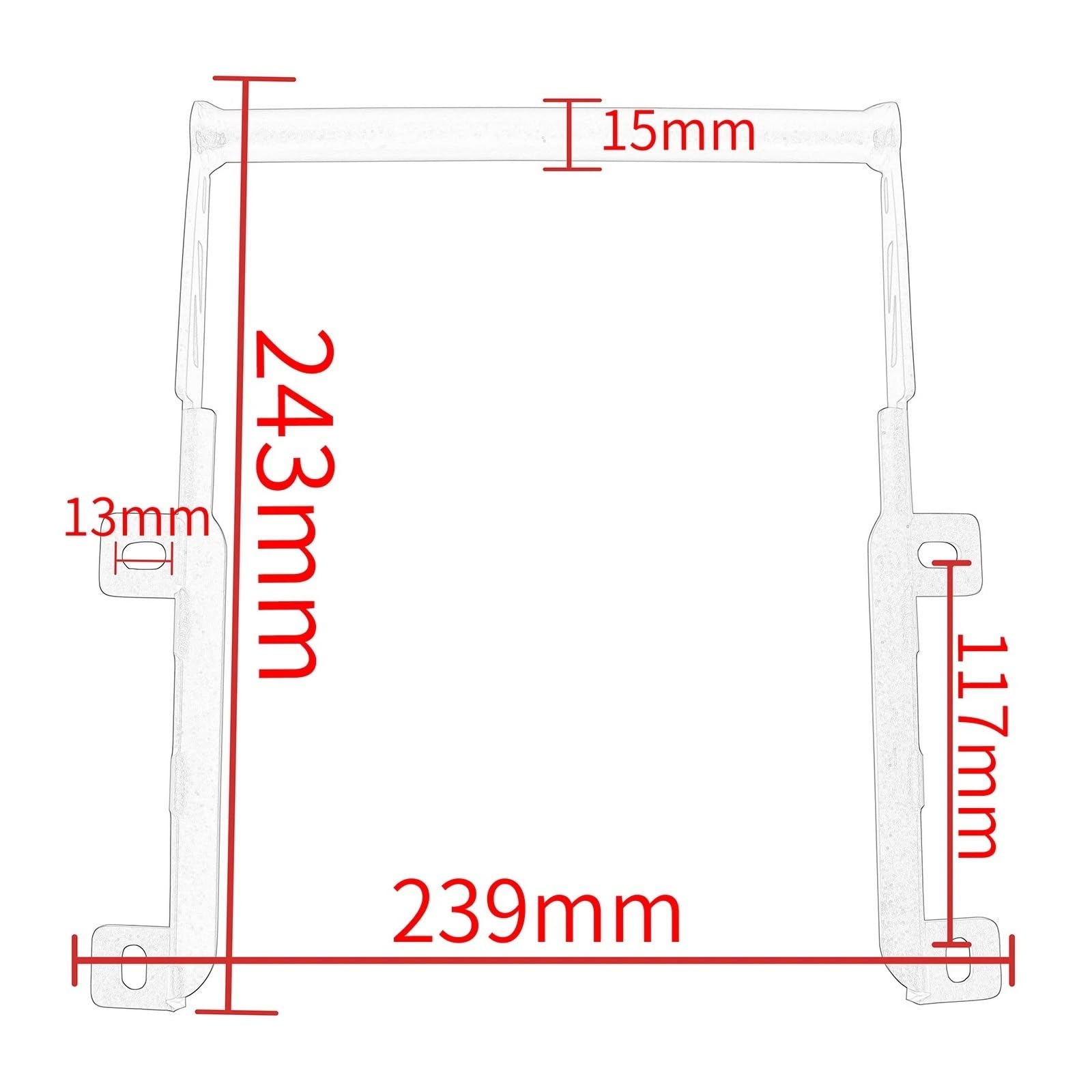 Soporte Teléfono para Cfmoto 800 para MT 800MT 2021 2022 Adaptador De Montaje para Motocicleta Soporte Soporte De Navegación GPS Soporte para Teléfono Móvil Soporte GPS
