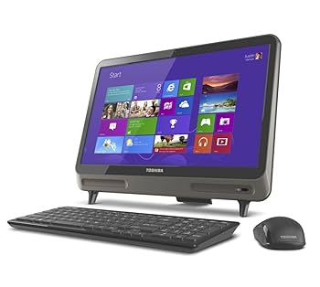 TOSHIBA デスクトップPC Windows Toshiba LX835-D3340 23.0-Inch All-in-One Desktop (Silver