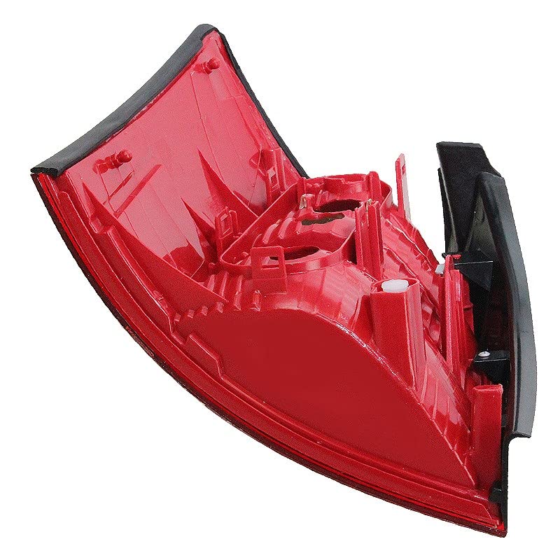 BESTPRICE 2x fanale posteriore sinistro rosso/bianco senza portalampada Compatibile con AUDI A4 B6 Avant (8E5)