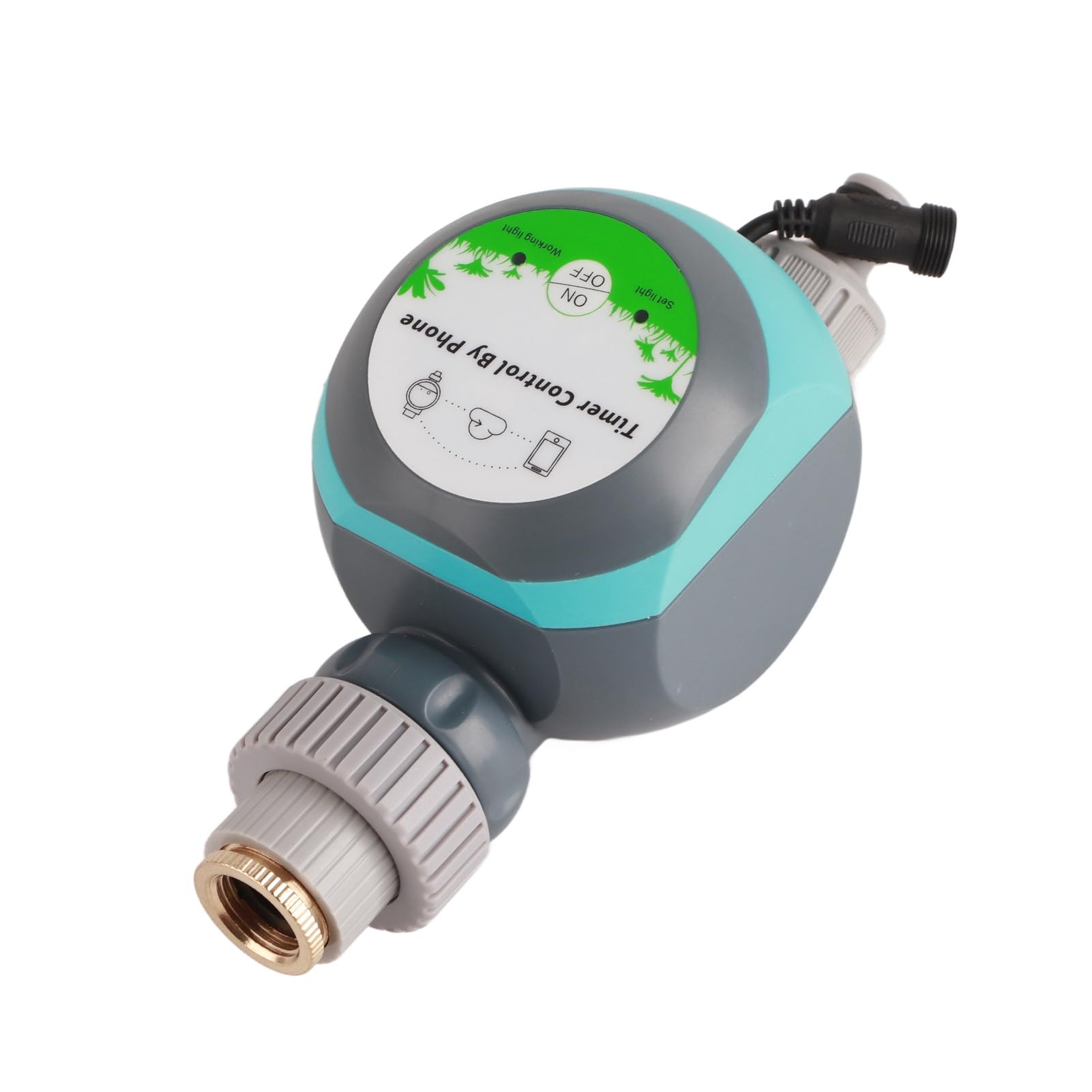 Intelligente timer per irrigazione WIFI BT telecomando di irrigazione automatico alimentato tramite USB timer per irrigatore da giardino per cortile balcone famiglia parete verde
