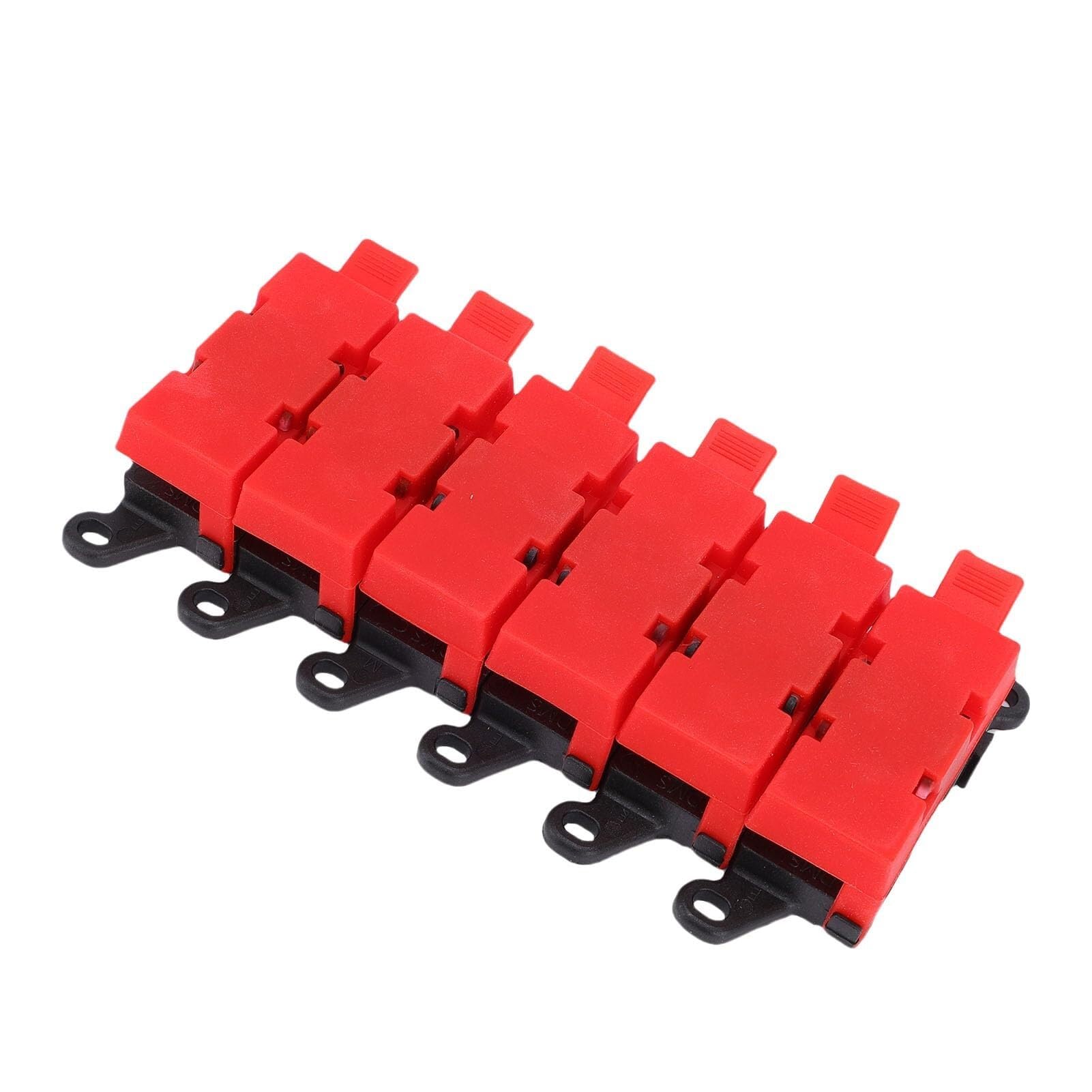 Porte-fusible à 6 Voies – Protection en Caoutchouc et en Acier Inoxydable, Conception compacte for Voitures et Bateaux, Bloc Automobile Marin Durable