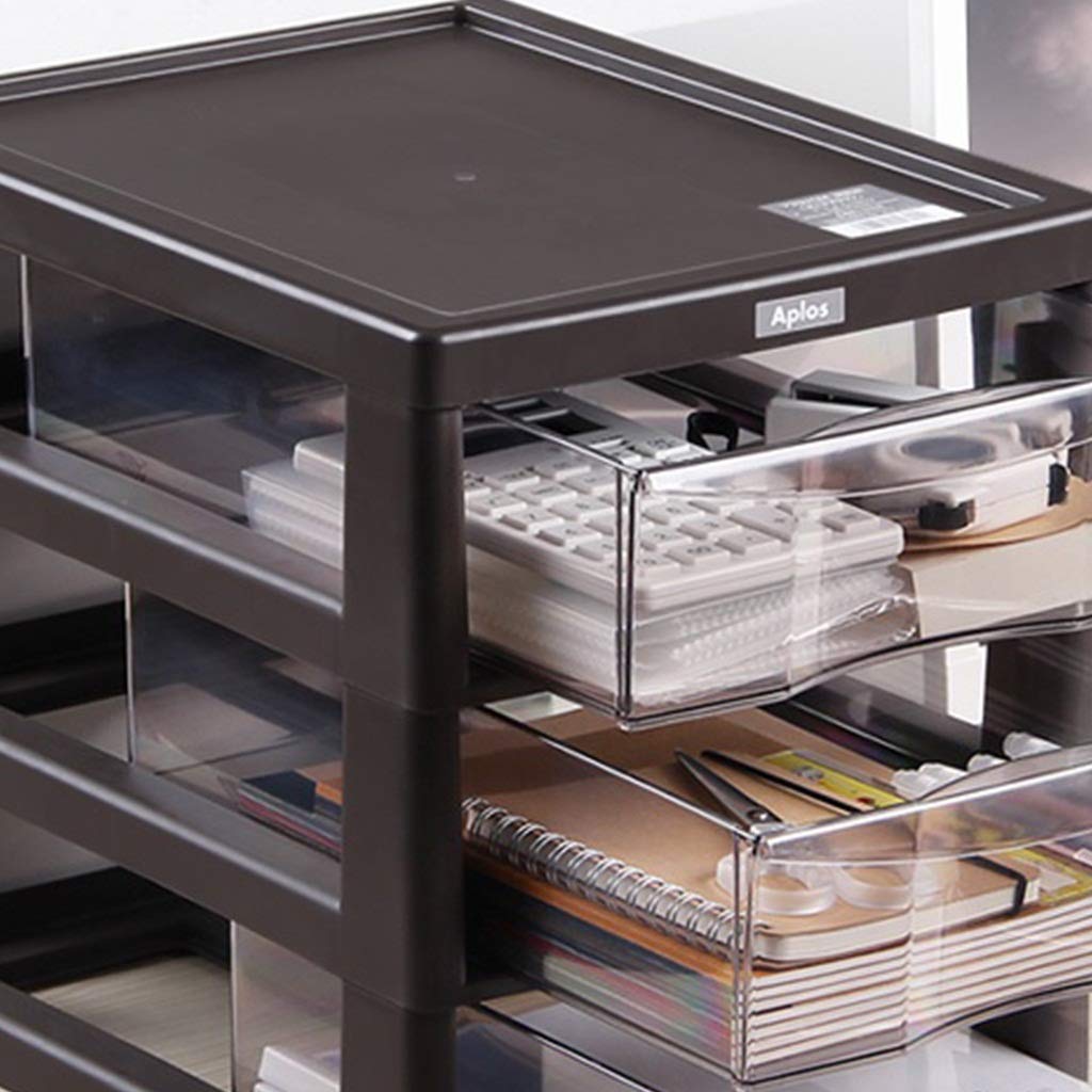 Organizer da scrivania per ufficio, formato A4, con cassetto per cosmetici, 3 strati, edizione speciale