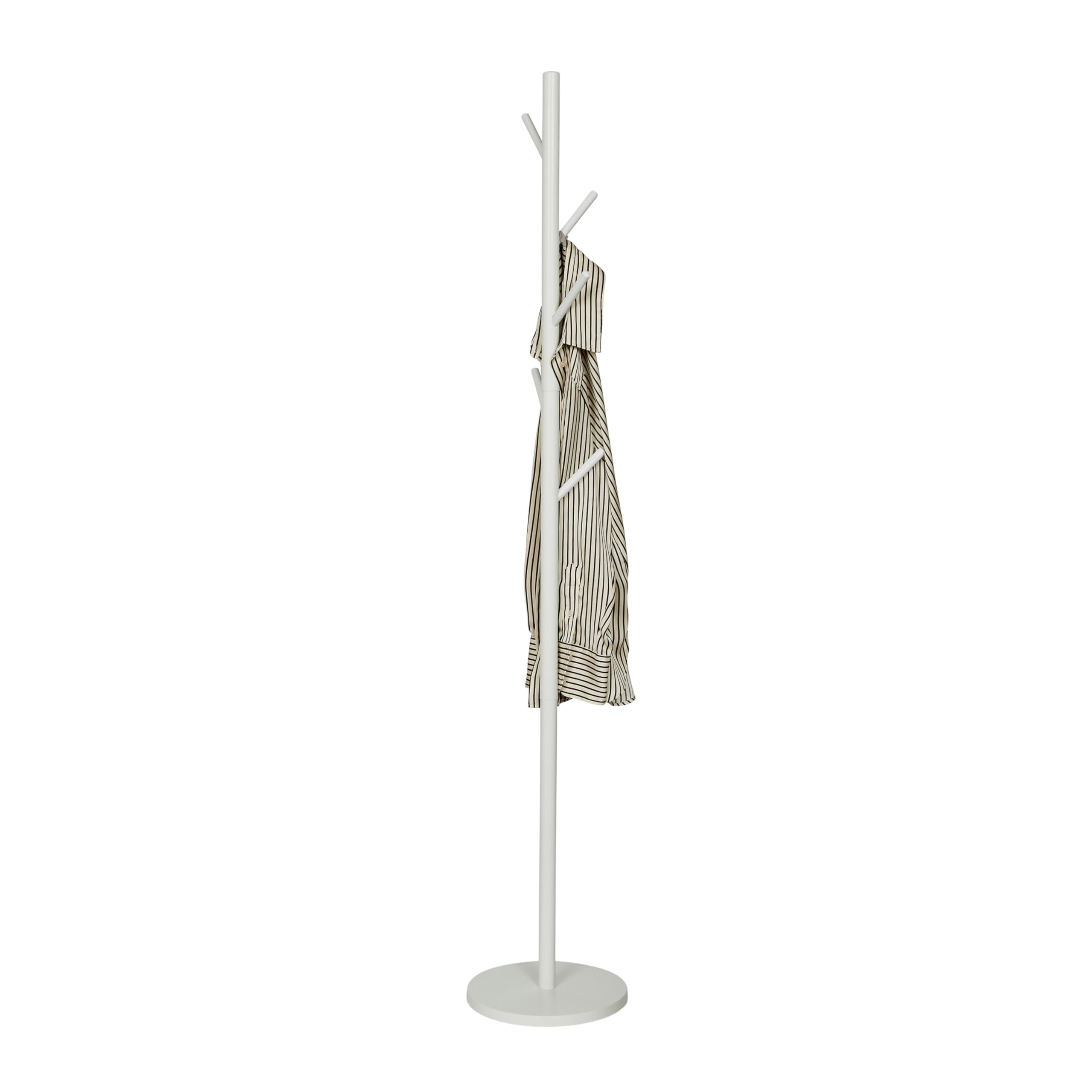 LOVE IT STORE IT Appendiabiti Da Terra Loft - Attaccapanni Da Terra Moderno Per Ingresso, Camera Da Letto, Ufficio - In Metallo - 170 cm di altezza - Bianco