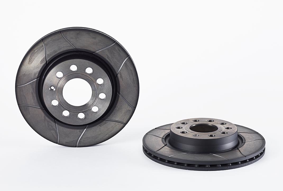 Brembo Max 09.9167.75 - Disco Freno Baffato (Set di 2) - Anteriore