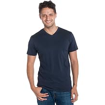 Ably Apparel Jamison Mens V-Neck Tee | Repels Liquids, Stains, and Odors