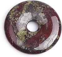 Vista 17 de GEM-Inside Rock Quartz Gemstone Loose Beads Genuine Natural Doubt Pink Ring Crystal Energy Stone Power para aretes colgantes, fabricación de joyas