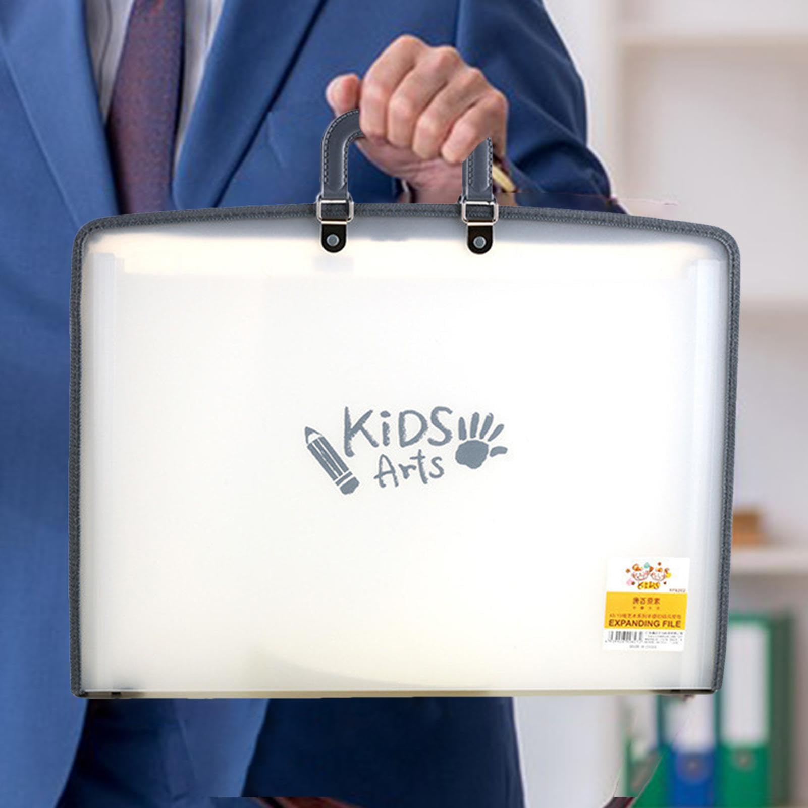 Organizzatore di file per fisarmonica, cartella di file espandibile | Organizer per cartelle di file espandibile con cerniera, materiale scolastico per ragaz