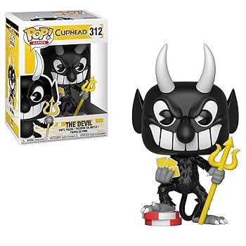 Funko 26966 - POP! Vinile Games: Cuphead The Devil Action