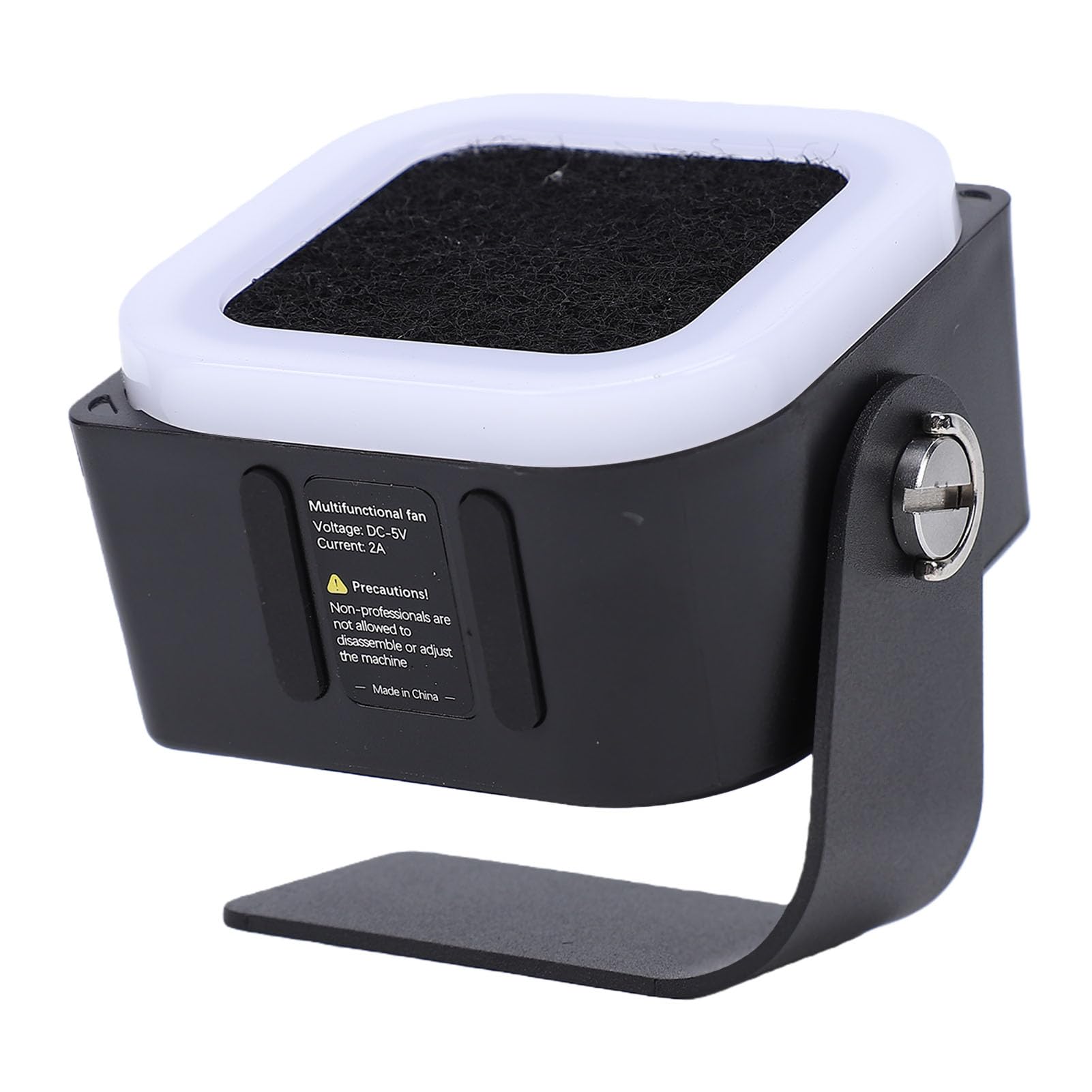 Mini Extractor de Humos Inalámbrico, Ventilador Recargable de 3 Velocidades | Purificador de Soldadura Portátil con Luz LED y Filtro de Carbón