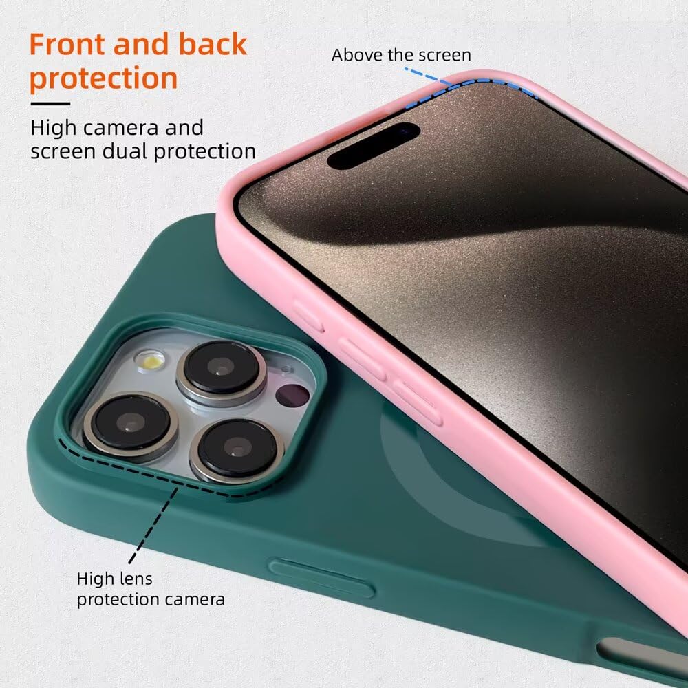 Etui ochronne z łańcuszkiem do telefonu, kompatybilne z iPhone 6/iPhone 7/iPhone 8, etui na telefon komórkowy z opaską, bezprzewodowe etui do ładowania, smycz na szyję, silikonowe etui