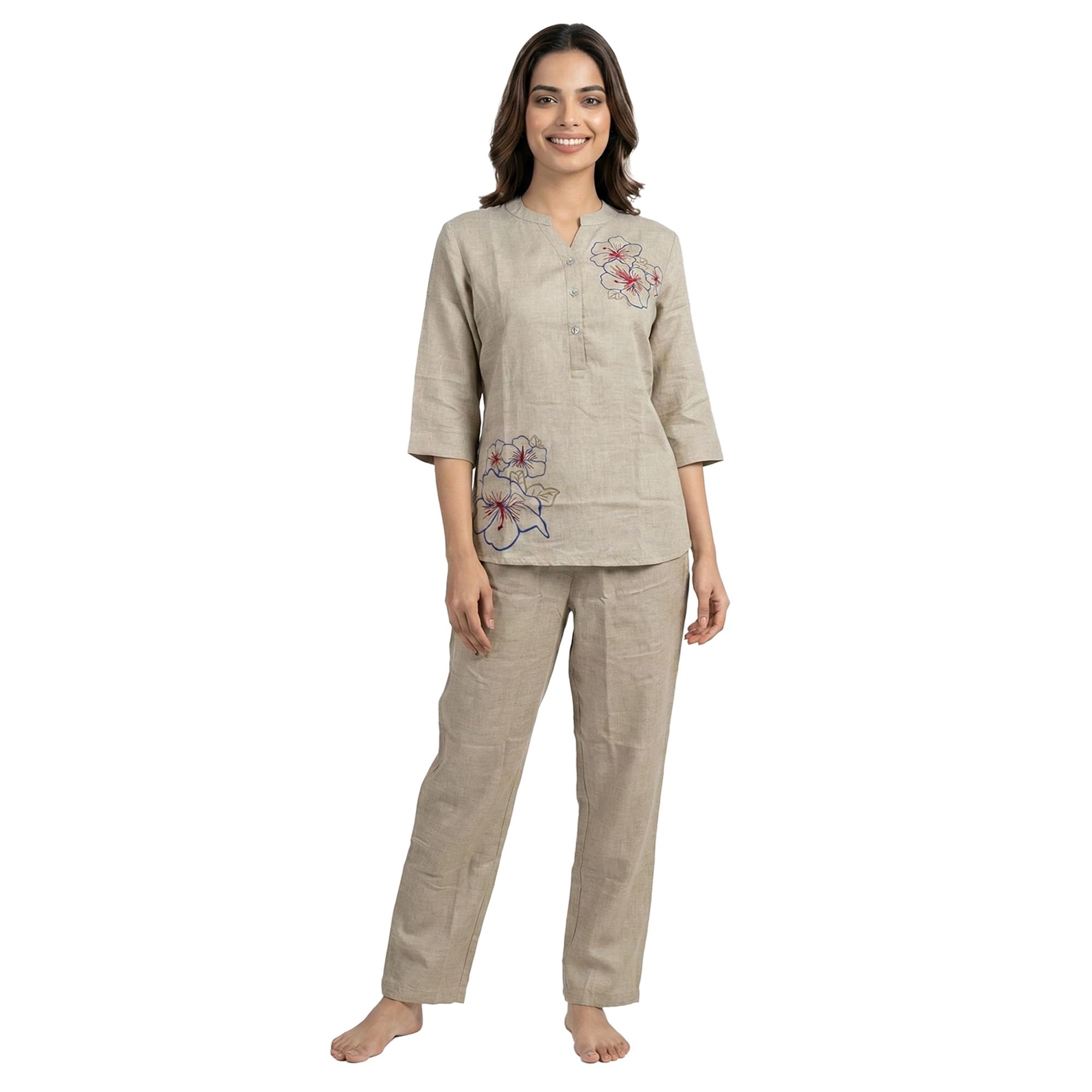 juliet Women's Printed Rayon Fabric Night Suit Soft & Comfortable Sleepwear-picture-26