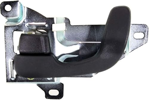 KarParts360 Para Mitsubishi Eclipse - Manija de puerta interior delantera, lado del conductor negro (1995-1999) con botĂłn de bloqueo de puerta KarParts360 Para Mitsubishi Eclipse - Manija de puerta interior delantera, lado del conductor negro (1995-1999) con botĂłn de bloqueo de puerta