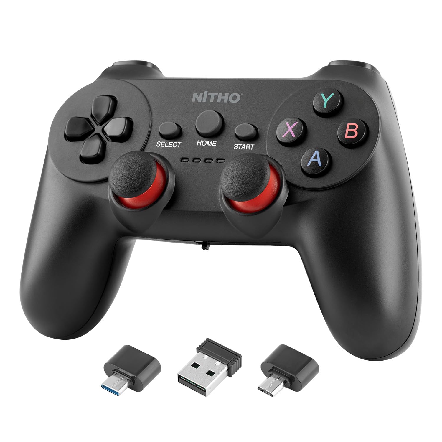 NITHO Wireless Gaming Controller for PC & Android, 2.4G USB Receiver Gamepad, Precision 3D Competitive Sticks, Stable Connection, Ergonomic Lightweight Joystick for Windows Laptop & Mobile-image-41