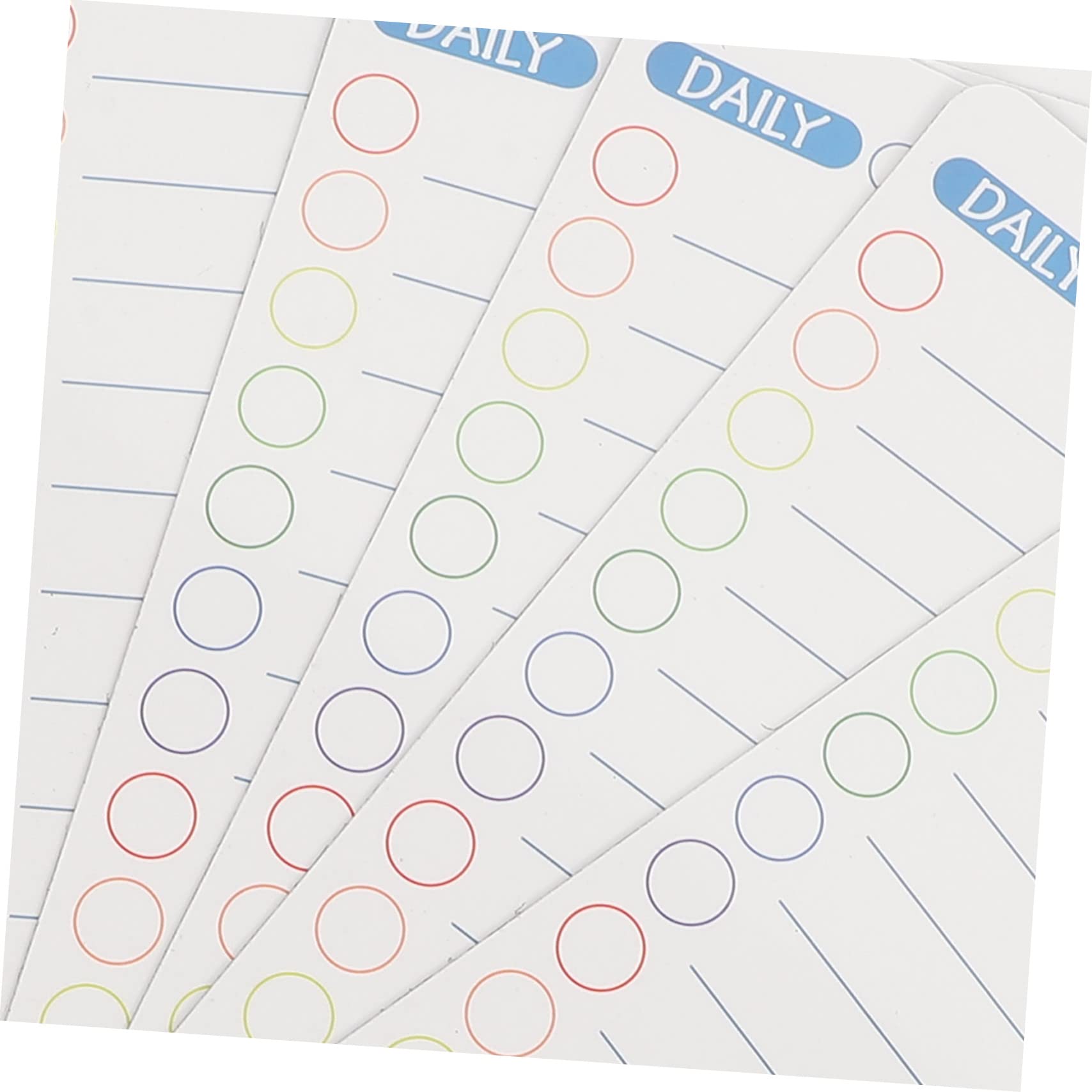 Operitacx 18 Piezas Horario Diario Planificador Reutilizable Pizarra Magnética De Borrado En Seco Calendario Magnético Para Nevera Tablero Planificador De Horarios Magnético