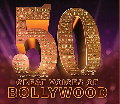 50 Great Voices Of Bollywood Set