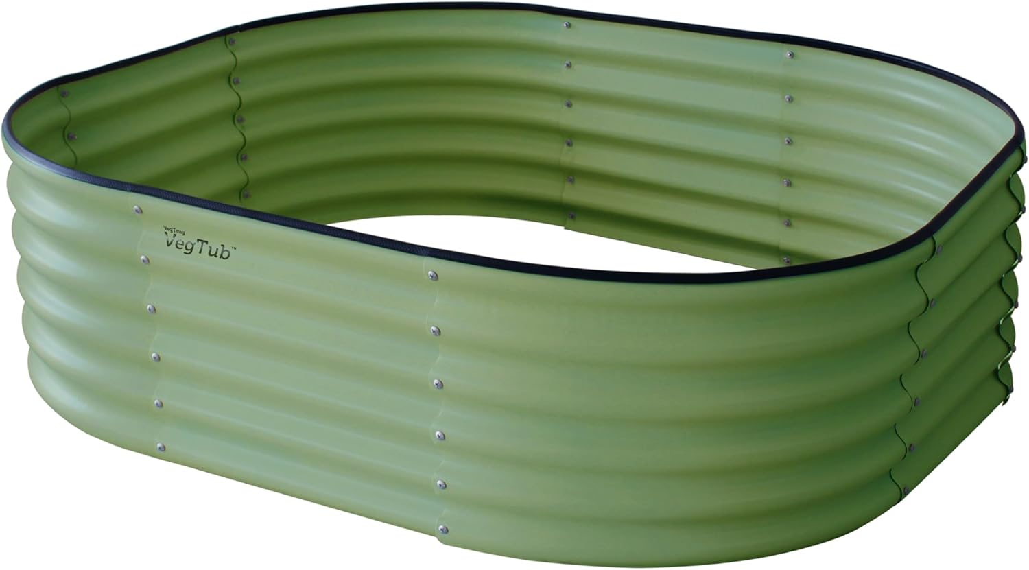 VegTub Modular Metal Raised Bed Kit - Sage Green