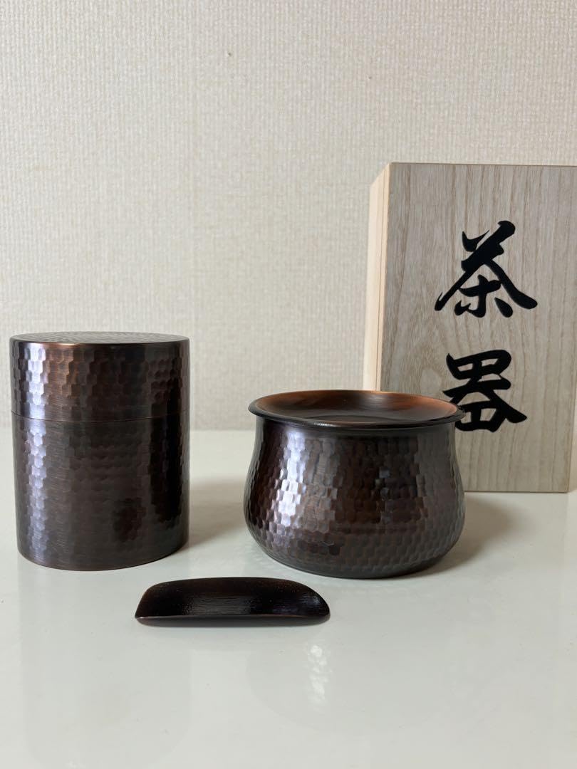 Amazon.co.jp: 茶器3点セット 杉金堂 銅製 : ホーム＆キッチン