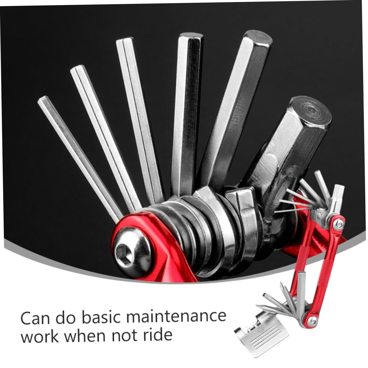 SUPVOX Bike Tool Kit 11 in 1 Road Bicycle Tool Set Repair Kit Essential Bike Repair Tools