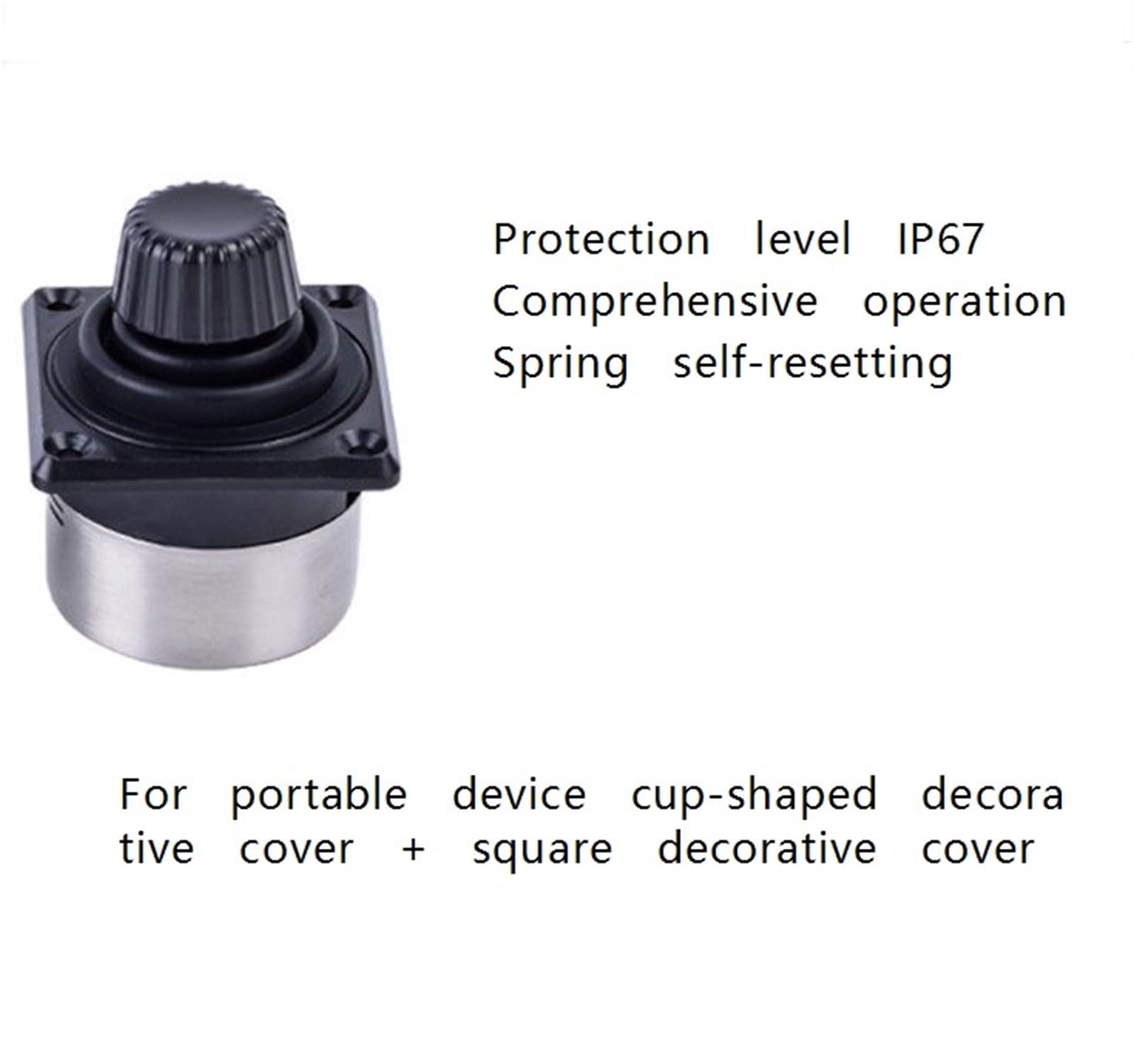 Manette Joystick, Poignée De Commande Industrielle À Effet Hall 3 Axes 35E3C,pour le générateur d'images(Output RS232)