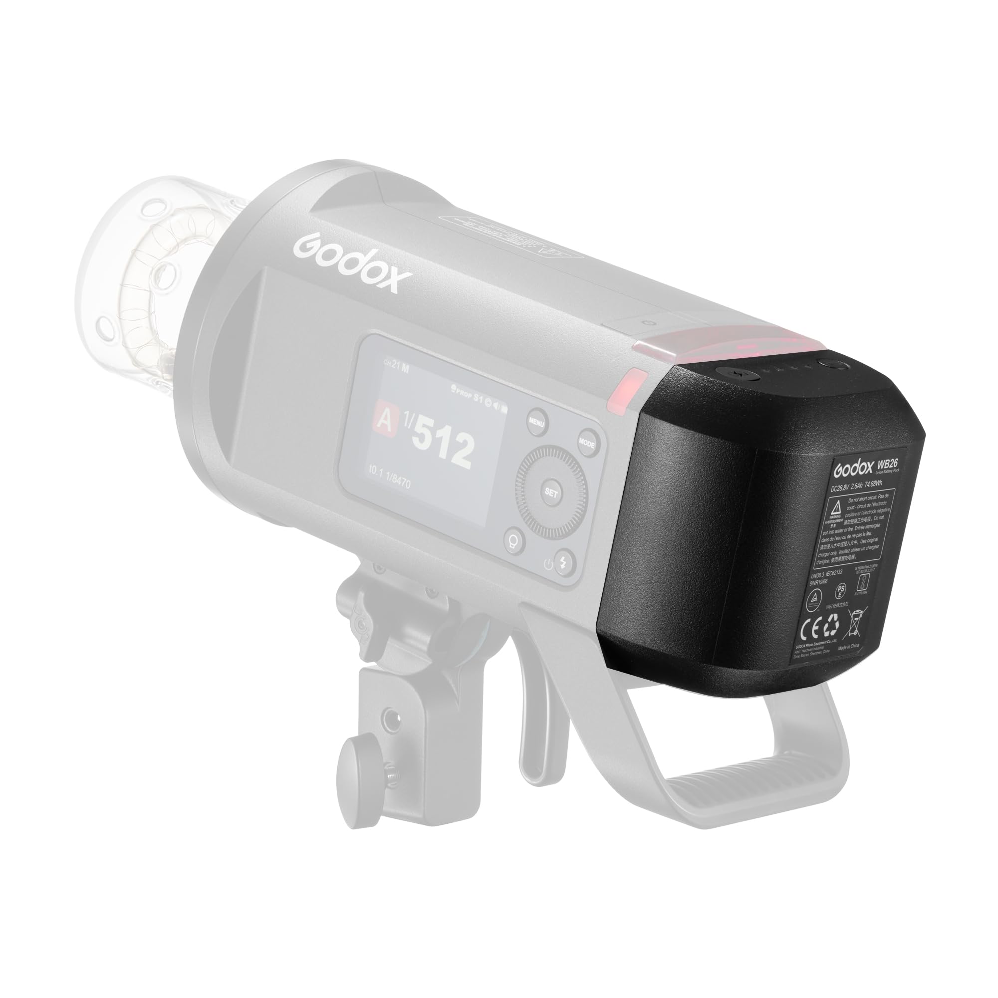 Amazon.com : GODOX WB26 2025 Upgraded Version Lithium-Ion Battery