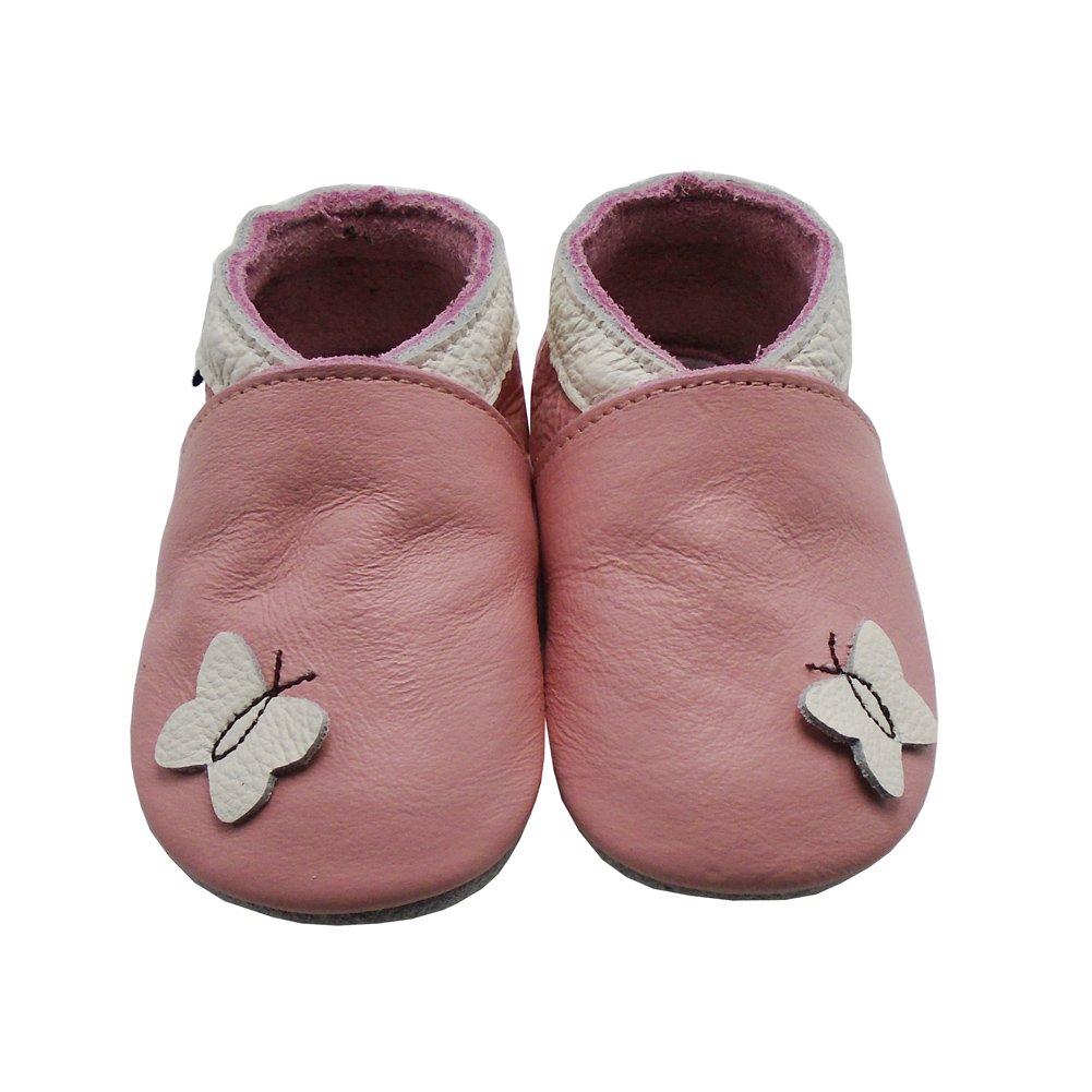 Mejale Baby Lederschuhe Krabbelschuhe Baby Lauflernschuhe Infant Crawling Kleinkind Mokassins Jungen Babyschuhe Mädchen Hausschuhe Babyhausschuhe