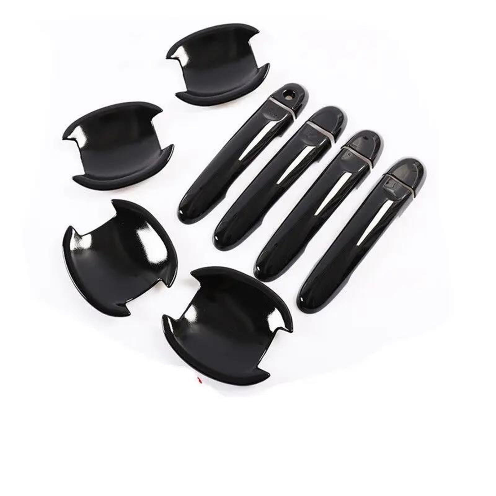 HJKDSZ Car Exterior Door Handle Trim Cover Parts Accessories for Nissan for Note E12 2013-2019(Style 10)