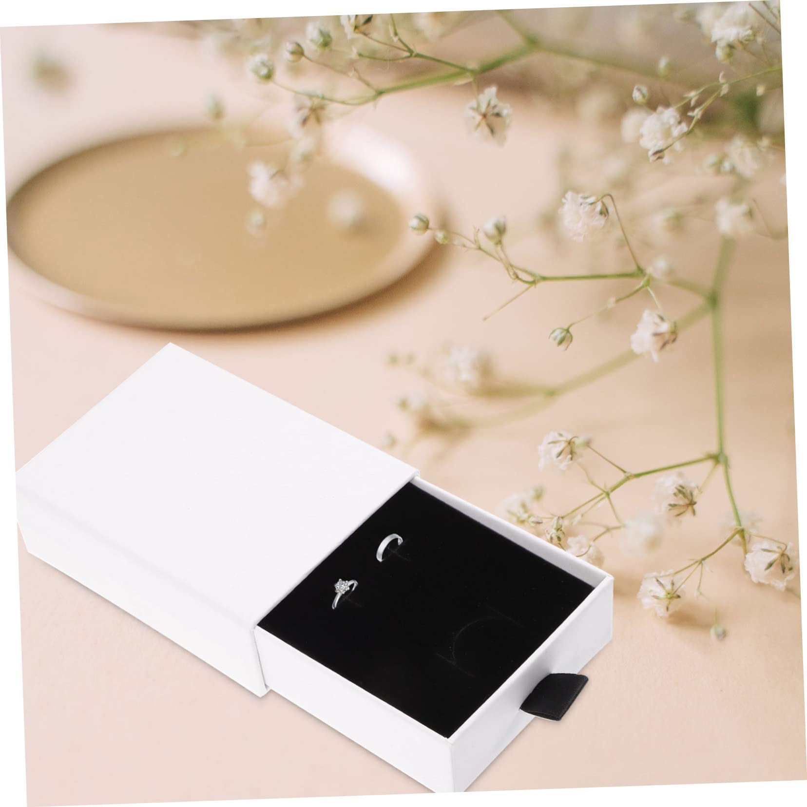 Ornamenti da 20 PCS Scatola di stoccaggio di Gioielli Elegante cassetto Design Collane Orecchini Braccialetti Anelli Braccialetti Ci pendanti per l'organizzazione e i Regali Ornamenti