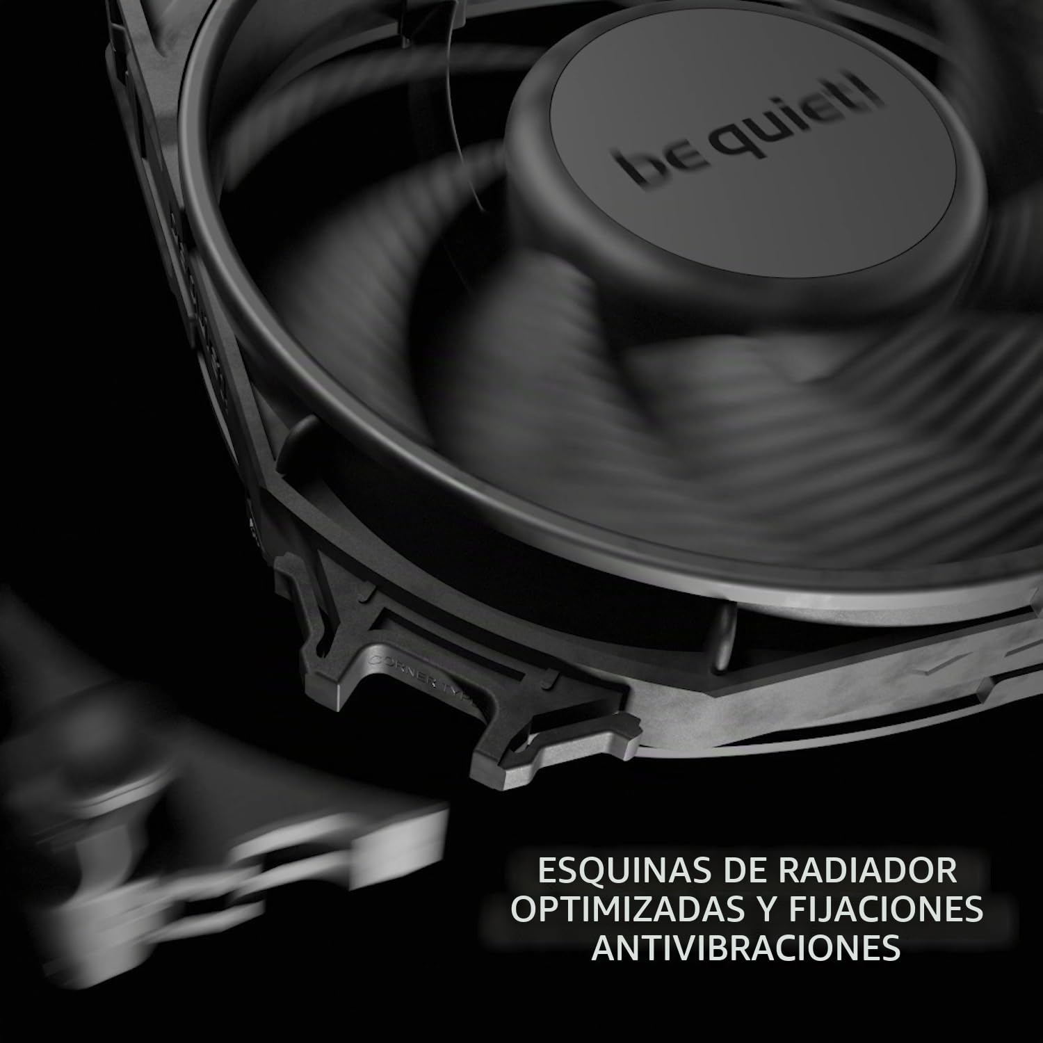 be quiet! ventilador Silent Wings 4 140mm PWM Black, aletas optimizadas, alto rendimiento extraordinario, presión de aire extremadamente alta, funcionamiento prácticamente inaudible