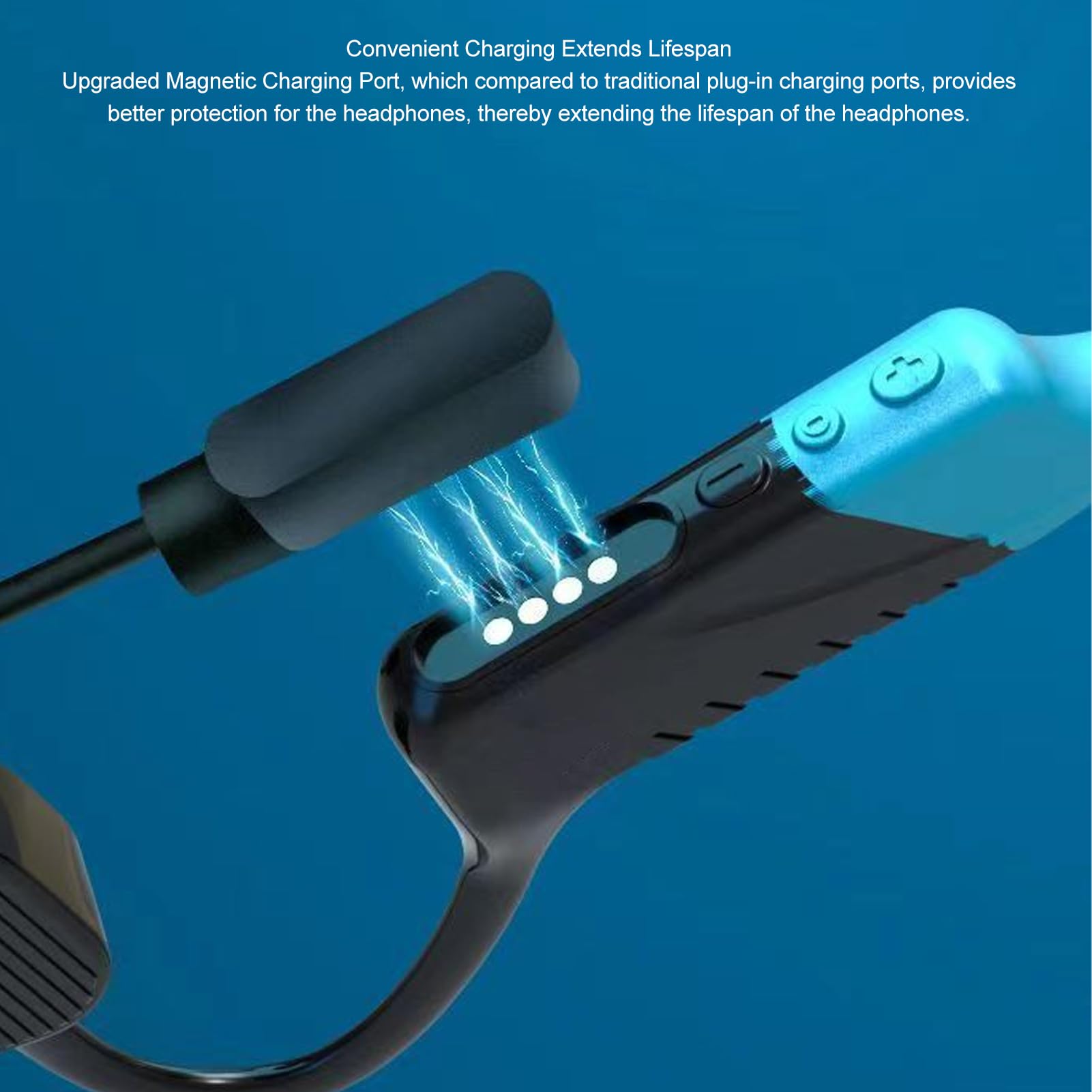 Cuffie da Nuoto a Conduzione Ossea, Design Impermeabile IPX8