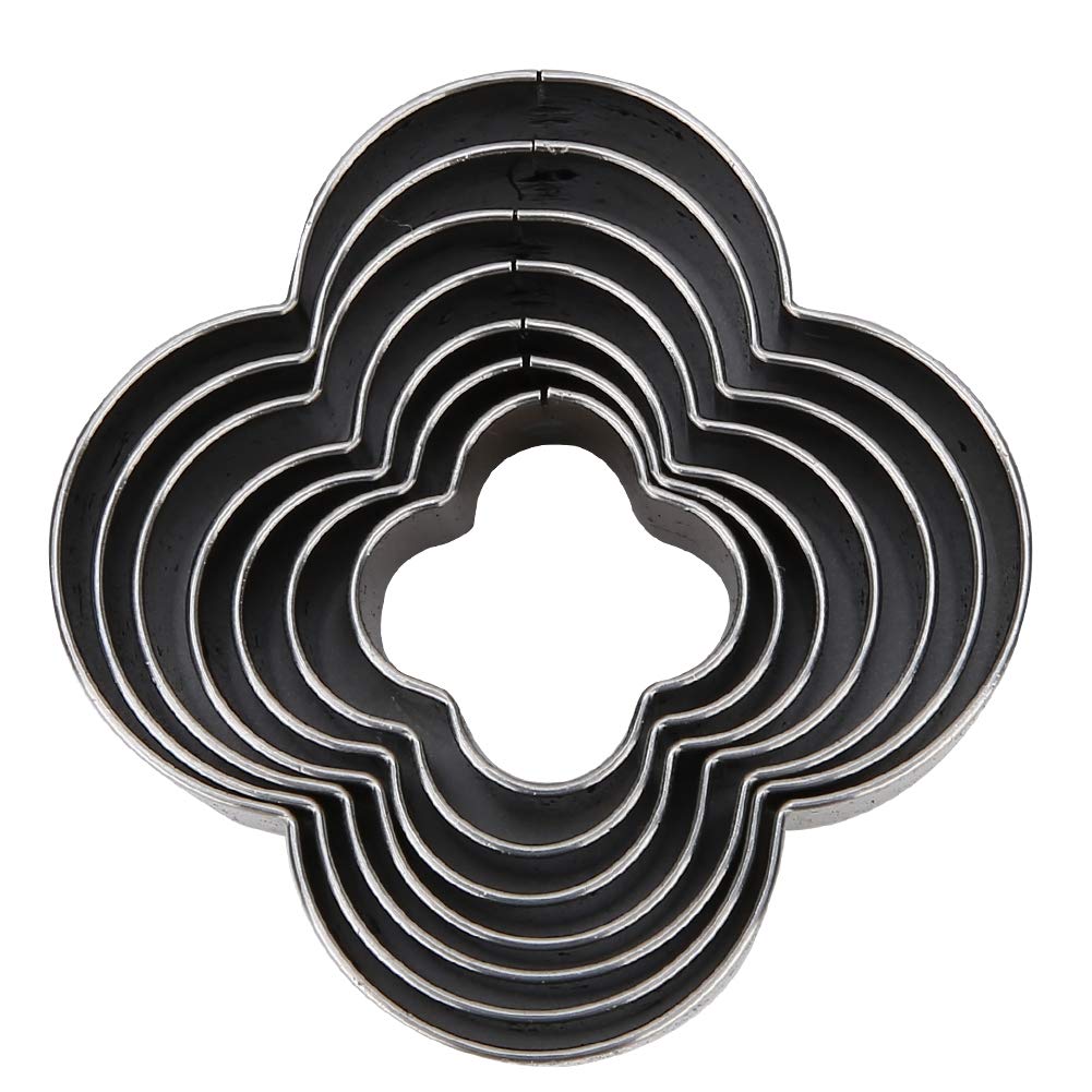 7PCS Leather Die, 7PCS Cutter High Carbon Steel Stamping Tools Punches Cutting Mold DIY Handmade Punching Shape Hollow Tool Shaped Set for Craft