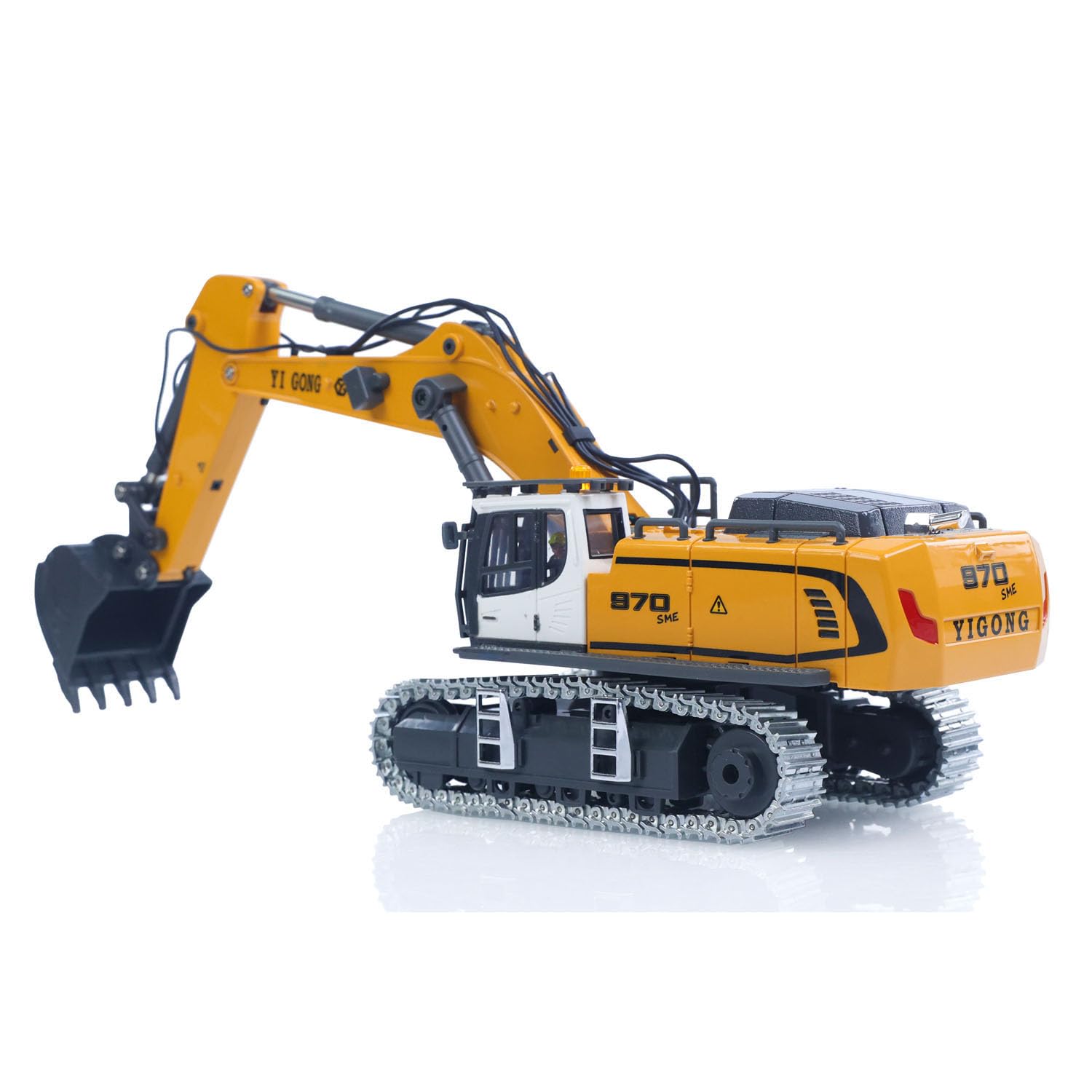 TOUCAN RC HOBBY 1/50 Funks caro excavadora K970 cargador RC eléctrico LR636 modelo T14R BAU vehículo iluminación sonidos