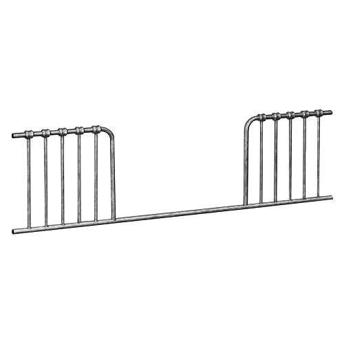 NAMESAKE Abigail-Winston - Kit de conversión de cama para niños pequeños, color plateado vintage