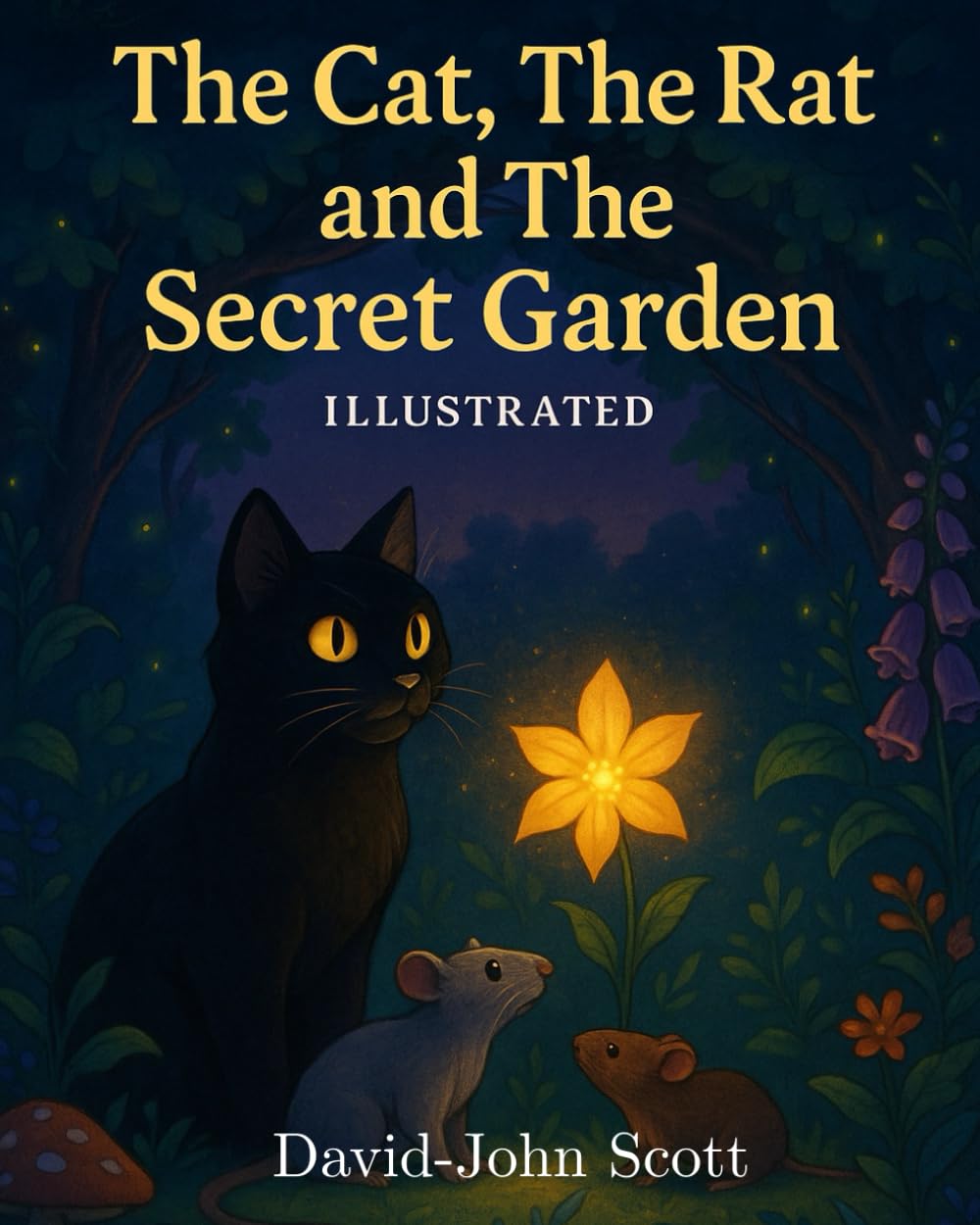 The Cat, The Rat and the Secret Garden - (Illustrated edition): Where Magic and Friendship Bloom