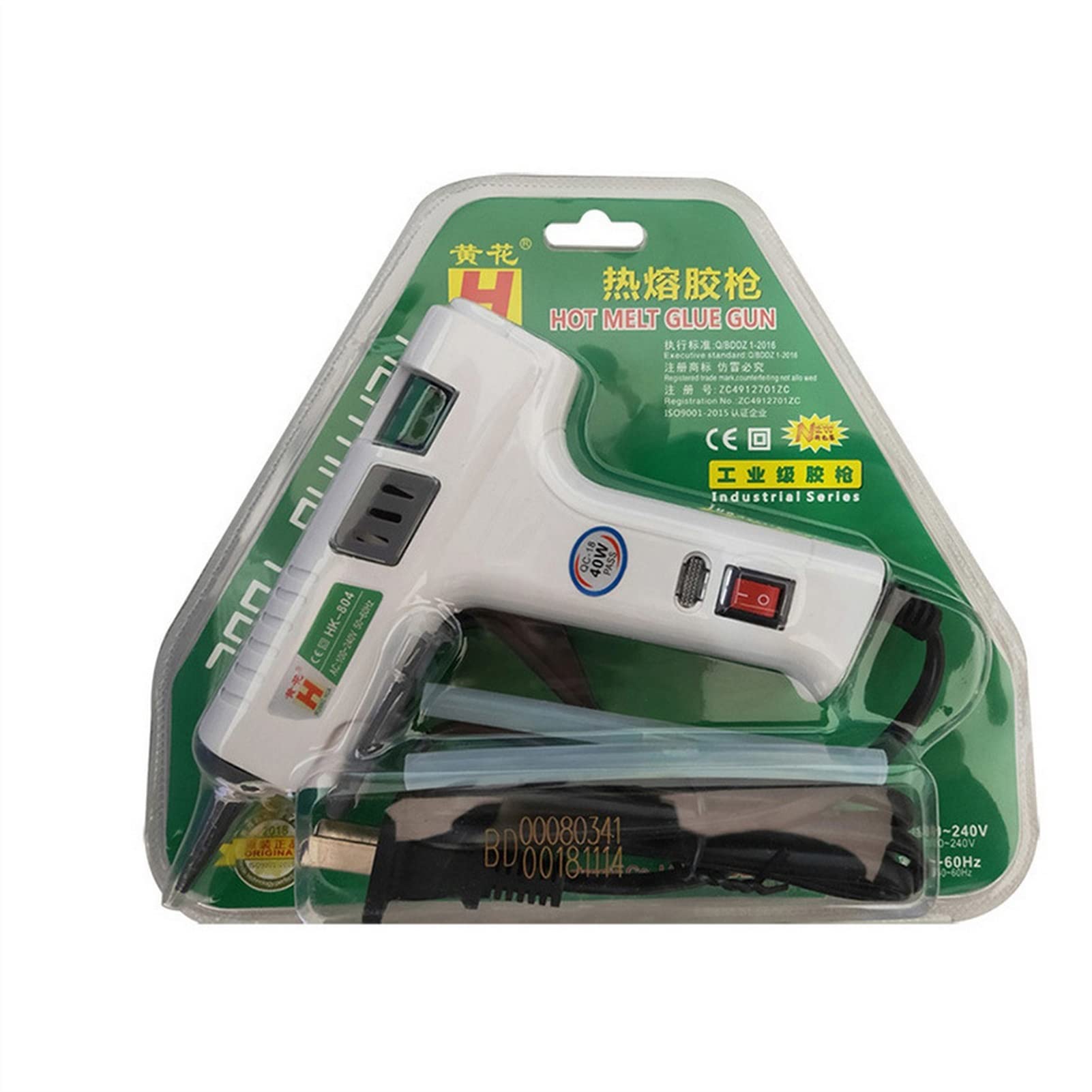 Pistola de Pegamento de fusión Caliente 40W Bricolaje Mini Adhesivo Stick Silicone Guns Industrial Electric Heat Temperatura Herramienta de reparación Herramientas eléctricas