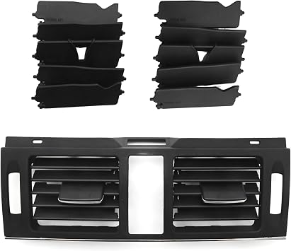2048304054 Front Center Air Conditioning Vent Cover Plate, Replacement for Mercedes Benz C Class W204 C200 C220 C230 C260 C280 2007-2011 High Matching