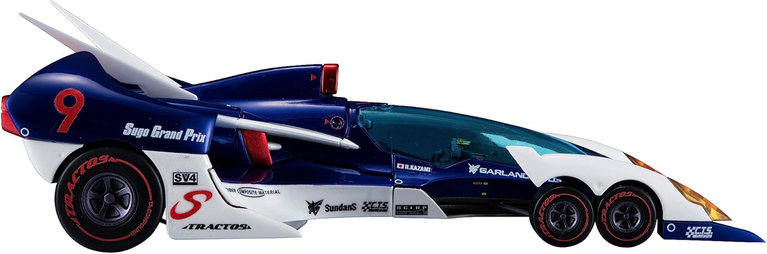 Megahouse - Future GPX Cyber Formula SAGA - Garland SF-03 -Livery Edition-, Variable Action Collectible Figure